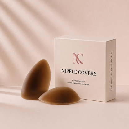 Deep-V Triangle — Seamless Reusable Nipple Covers