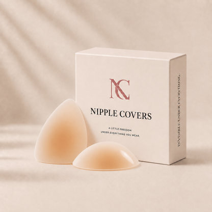 Deep-V Triangle — Seamless Reusable Nipple Covers