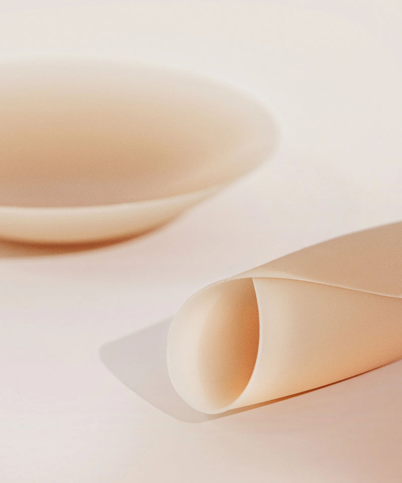 Close-up of soft seamless silicone nipple cover with a 1mm thin edge